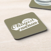 De Okayest Fisherman ter wereld Drankjes Onderzetter (Linkerzijde)