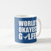 De Okayest Golfer grappige mok ter wereld (Voorkant rechts)