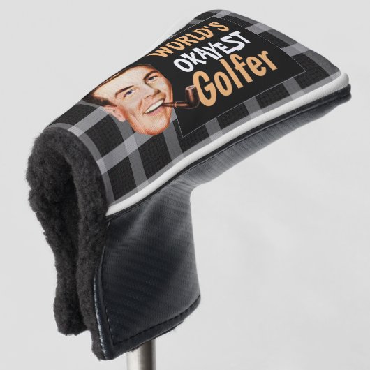 De Okayest Golfer ter wereld Golfheadcover (3/4 voorkant)