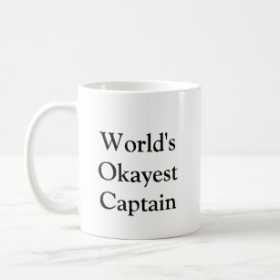 De Okayest Kapitein Mok van de wereld