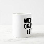 De Okayest Lover van de wereld Koffiemok (Center)