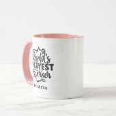 "De Okayest-Medewerker van de wereld" de Mok van d (Voorkant links)