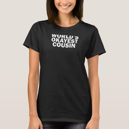 De Okayest Neef ter wereld T-shirt (Voorkant)