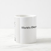 De Okayest Pap Mok van de wereld (Center)