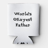 De Okayest Pap ter wereld Blikjeskoeler (Voorkant)