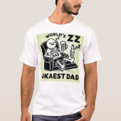 De Okayest Pap ter wereld T-shirt (Voorkant)