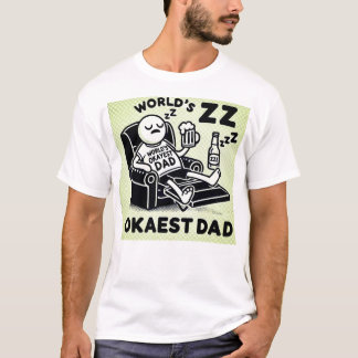 De Okayest Pap ter wereld T-shirt