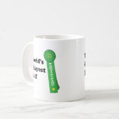 De Okayest Pap van de wereld Koffiemok (Voorkant links)