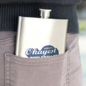 De Okayest Pickleballer ter wereld Flacon (Voorbeeld)