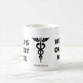 De Okayest verpleegster ter wereld Koffiemok (Center)