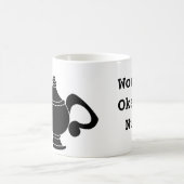 De Okayest verpleegster ter wereld Koffiemok (Center)