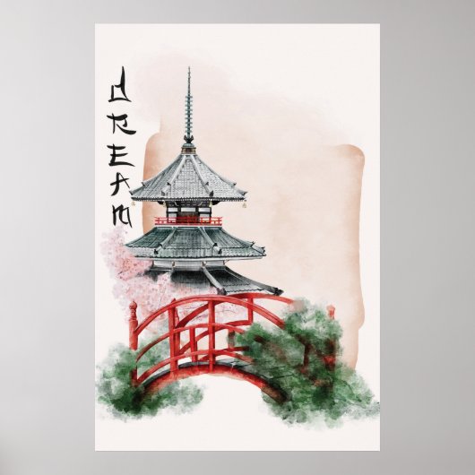 De Okinawa Serie Design 10 Poster (Voorkant)