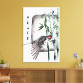 De Okinawa Serie Design 11 Canvas Afdruk (Insitu (Woonkamer))