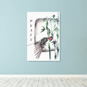 De Okinawa Serie Design 11 Canvas Afdruk (Insitu (Houten vloer))