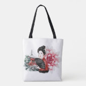 De Okinawa Serie Design 36 Tote Bag (Achterkant)