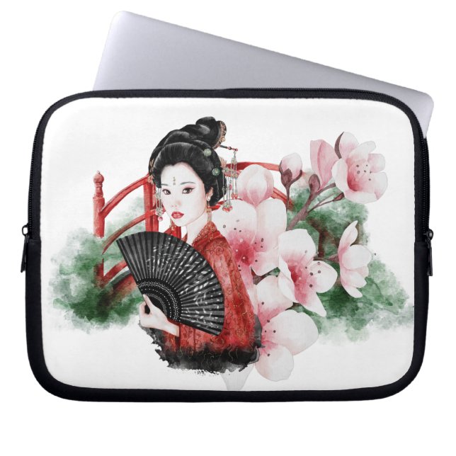 De Okinawa Serie Design 38 Laptop Sleeve (Voorkant)