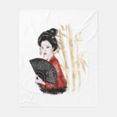 De Okinawa Serie Design 39 Fleece Deken (Voorkant)