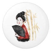 De Okinawa Serie Design 39 Keramische Knop (Voorkant)