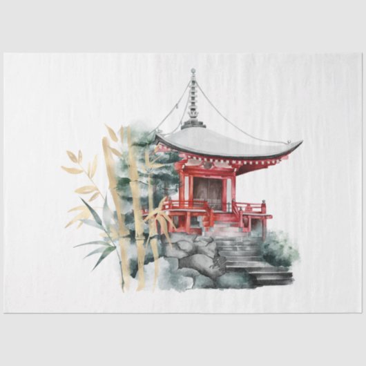 De Okinawa Serie Ontwerp 28 Tissuepapier (Voorkant)