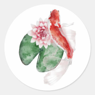 De Okinawa Serie Ontwerp 29 Ronde Sticker