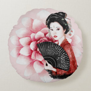 De Okinawa Serie Ontwerp 34 Rond Kussen