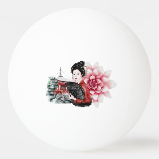 De Okinawa Serie Ontwerp 36 Pingpongbal (Voorkant)