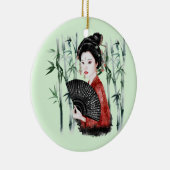 De Okinawa Serie Ontwerp 40 Keramisch Ornament (Rechts)