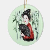 De Okinawa Serie Ontwerp 40 Keramisch Ornament (Links)
