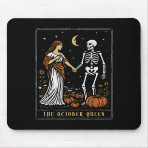 De Oktober Koningin Tarotkaart Halloween Soky Seiz Muismat