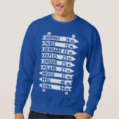 De Ol' Maine wegwijzer sweatshirt (Voorkant)