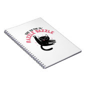 De Ol' Razzle _ Grappige kat Notitieboek (Rechterzijde)