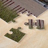 De Old Orchard Beach Pier van Wendy C Allen 2004 Legpuzzel (Zijkant)