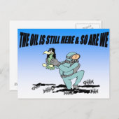 De olie is nog steeds in Briefkaart (Voorkant / Achterkant)