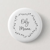 De olieachtige Button van Mamma's (Voorkant)