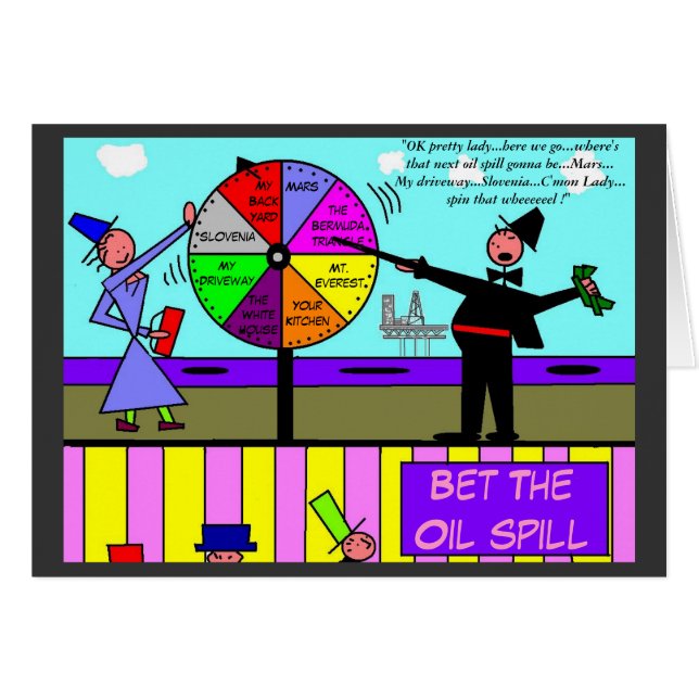 De olieramp eten (Voorkant Horizontaal)