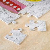 De olifant is een bedrade puzzel (Zijkant)