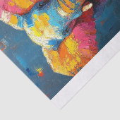 De olifant Lyfe11 Tissuepapier (Detail)