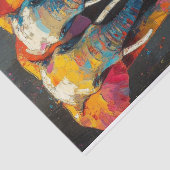 De olifant Lyfe12 Tissuepapier (Detail)