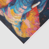 De olifant Lyfe7 Tissuepapier (Detail)