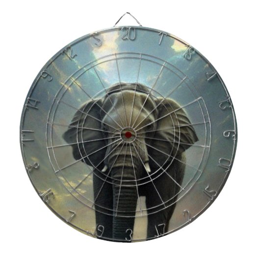 De olifant Prince - Dartbord (Voorkant)