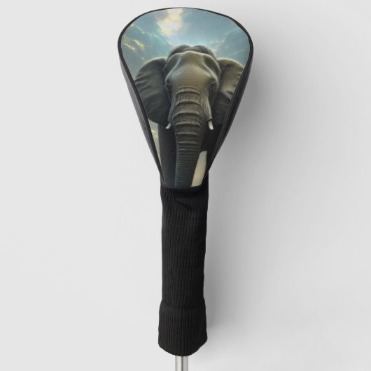De olifant Prince - Golfheadcover (Voorkant)