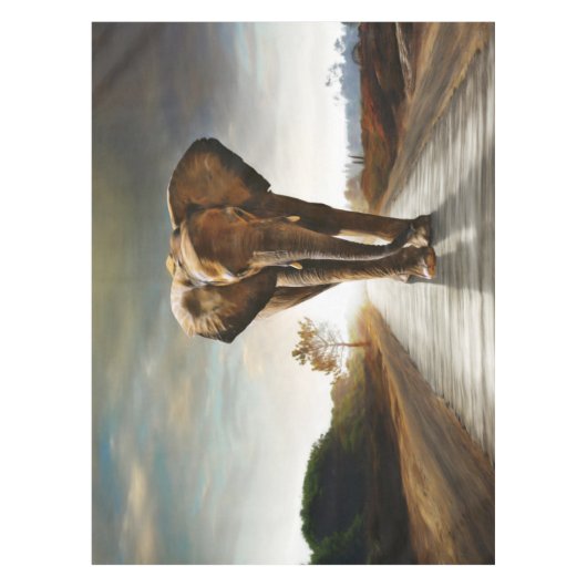 De olifant tafelkleed (Voorkant)