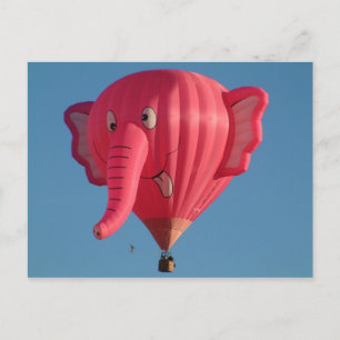 De Olifant van de ballon Briefkaart