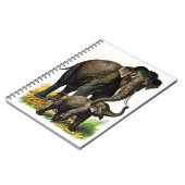 De Olifant van de moeder met Kalf Notitieboek (Linkerzijde)