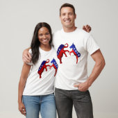 De olifant versus de Donkey T-shirt (Unisex)