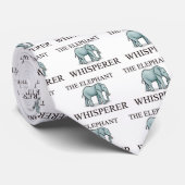 De olifant Whisperer Stropdas (Opgerold)