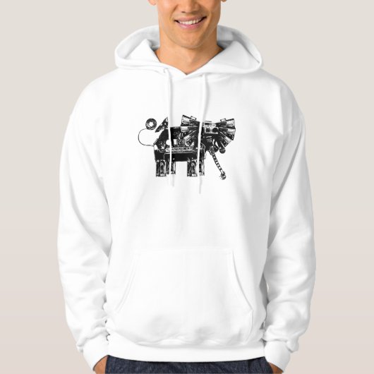 de olifanten horen hoodie (Voorkant)