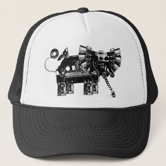de olifanten horen trucker pet