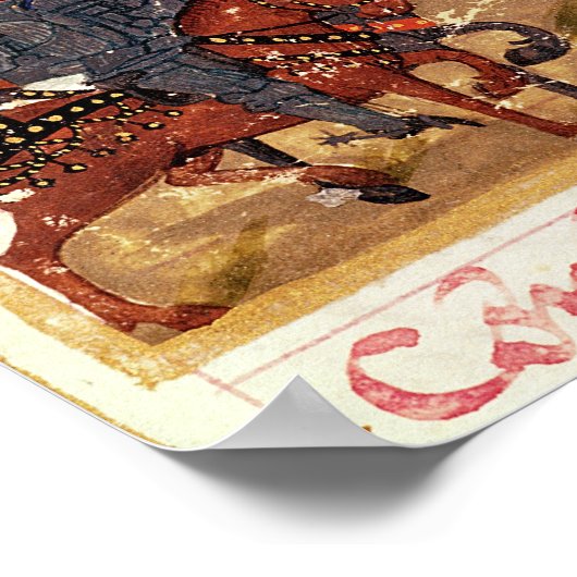 De olifanten van de oorlog poster (Hoek)