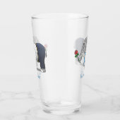 De olifanten zijn blij met Valentijnsdag Glas (Rechts)